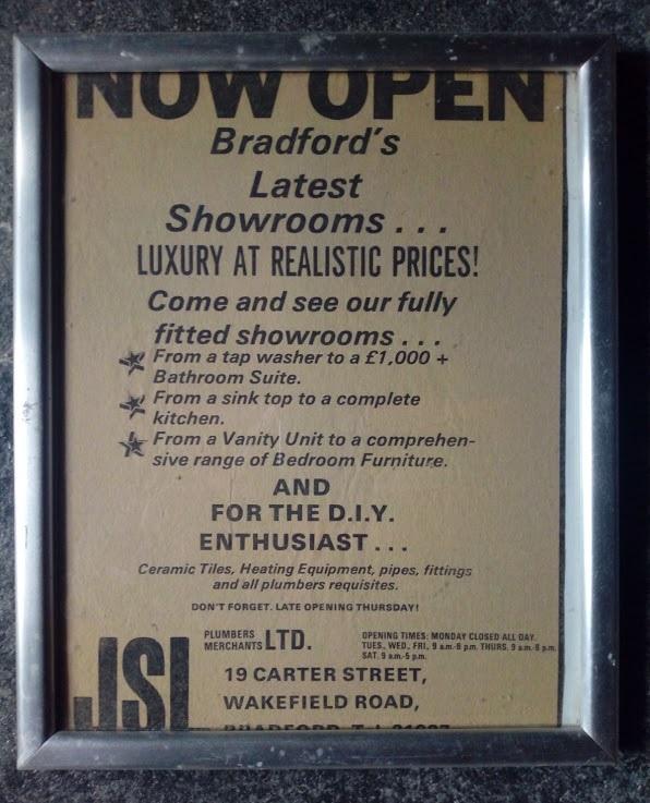 70s advert jsl bathrooms bradford