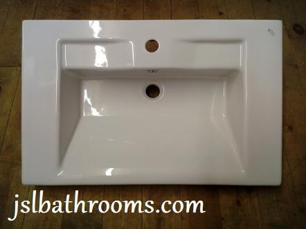 Vogue Bathrooms Vanity Cuboard Cabinet Basin 700mm 720mm