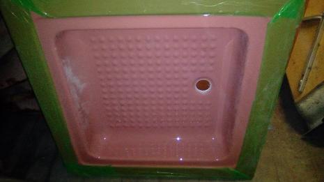 cameo pink shower tray