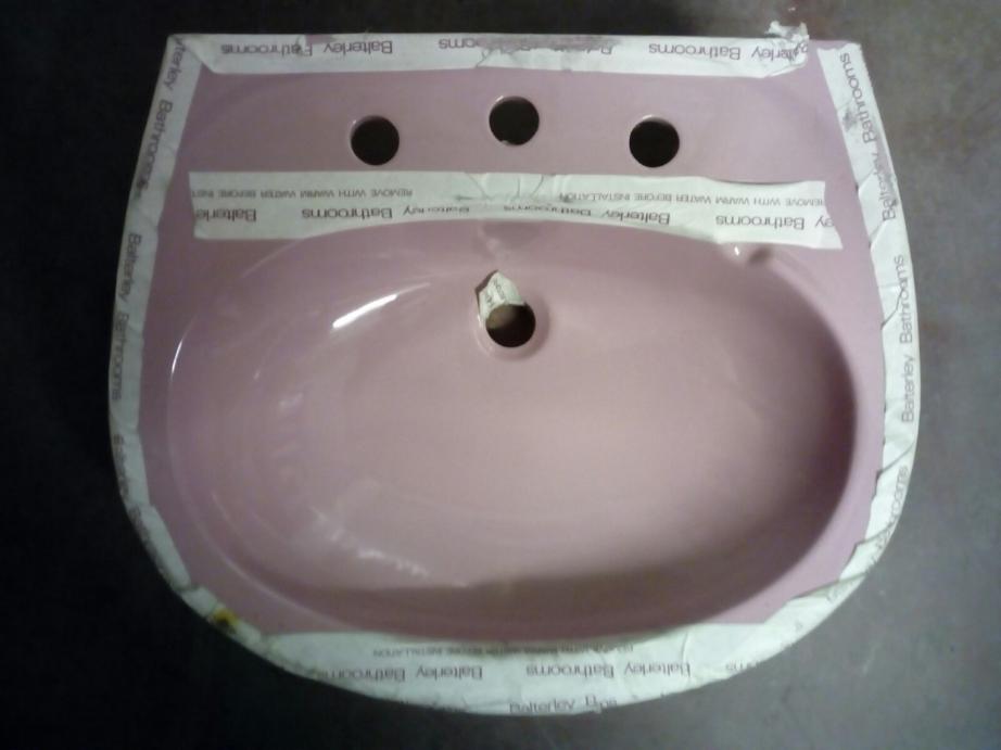 balterley bathrooms flamingo pink basin