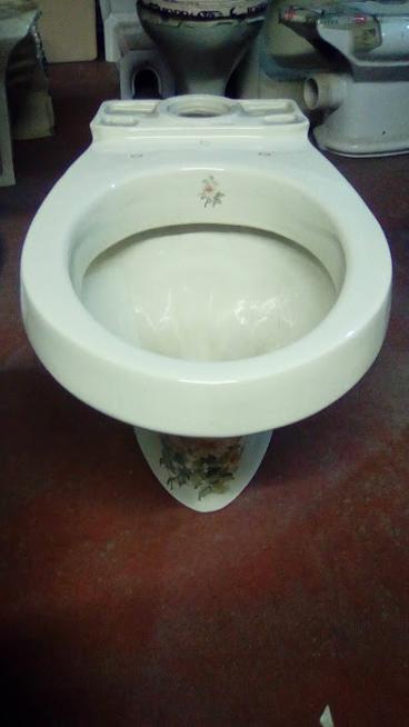 gemma bathrooms flowers toilet pan ivory