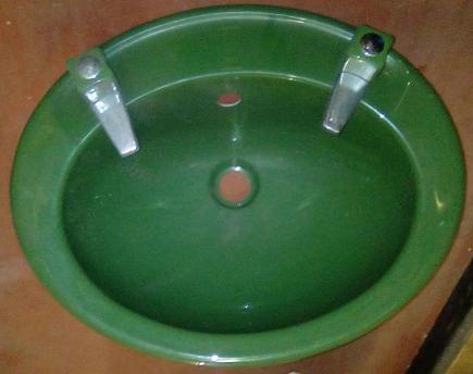 jade green oval vanity bowl plastic
