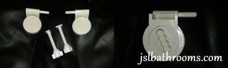 mandarin soft cream toilet seat hinges round plastic