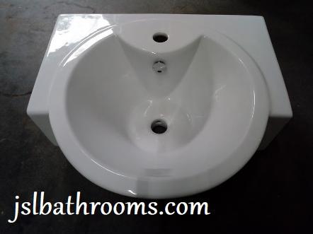 tc bathrooms metro basin one tap hole