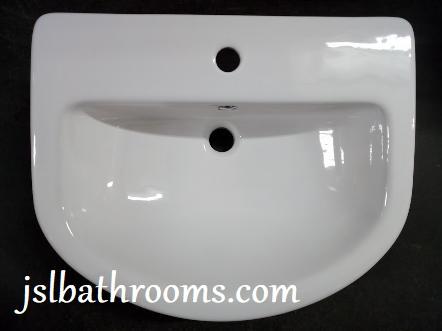 tc bathrooms centurion semi recessed basin
