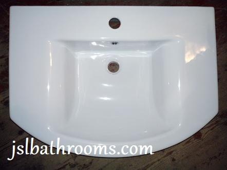 tc bathrooms corsica basin one tap hole