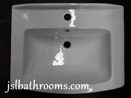 tc bathrooms dartmouth pedestal basin