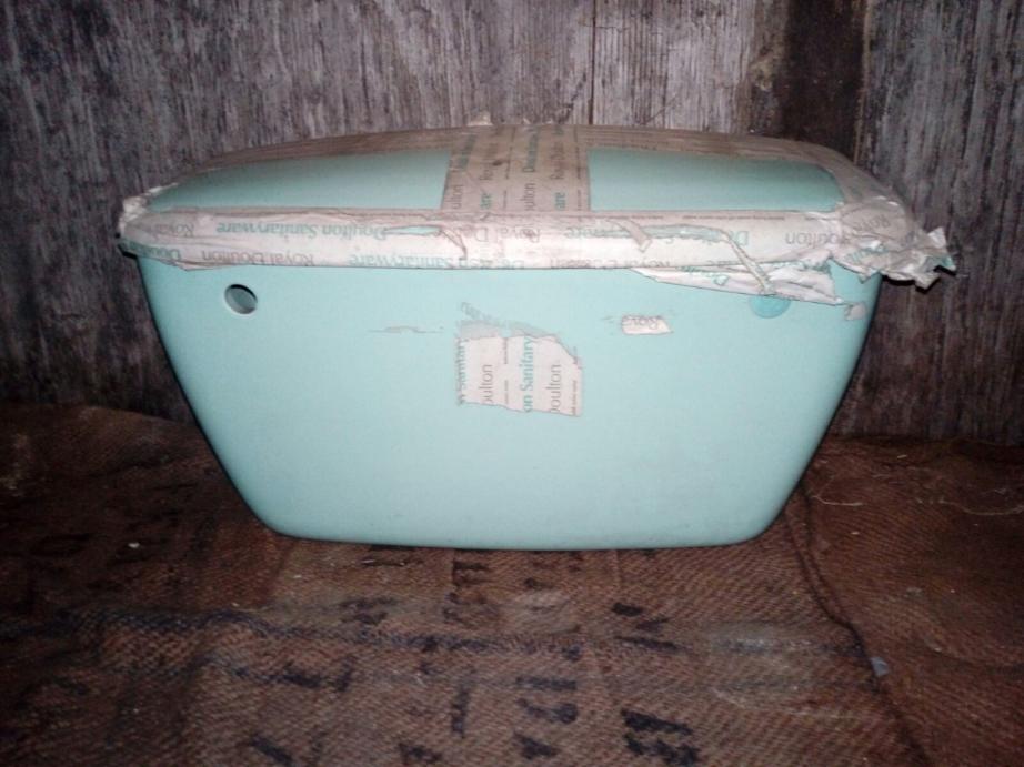 turquoise royal doulton cistern siso