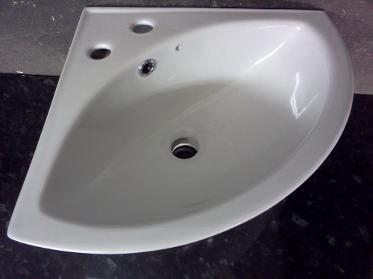 corner basin small sink 380