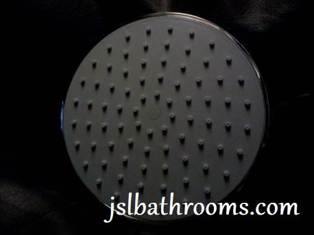 200mm round shower head large rain chrome