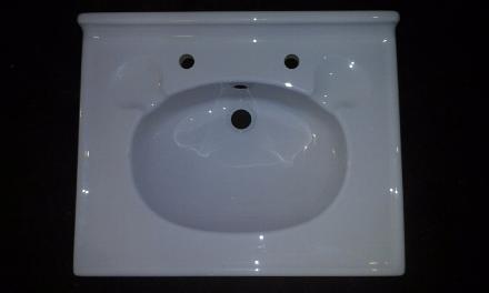 600mm rectangle shape plastic vanity bowl