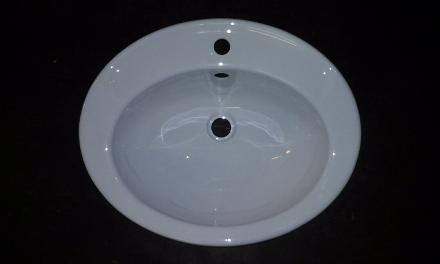 mono one tap hole plastic vanity bowl
