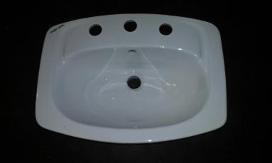 armitage shanks planet avocado inset small vanity basin