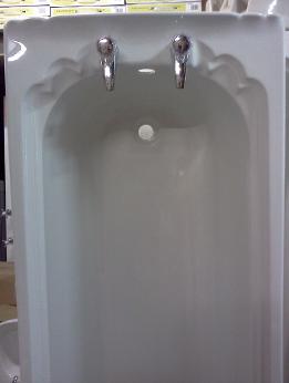 cachet scalloped edge bath 1700mm