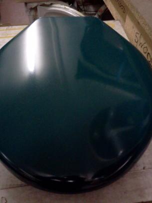 Emerald green Dark Green Bathroom toilet seat