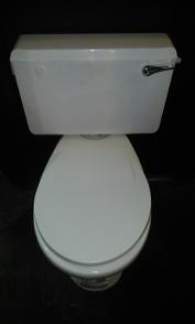 Cheap £25 Toilet Close Coupled Clearance Plastic Bradford