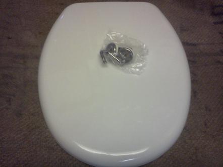 SEREL Gediz Model White Toilet Seat