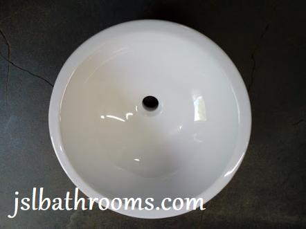 tc bathrooms platform circular bowl