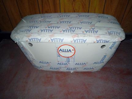 allia toilet cistern tank indian ivory