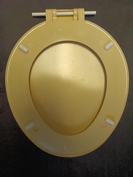 almond colour toilet seat cameron plastics
