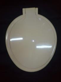 almond colour toilet seat peters uk