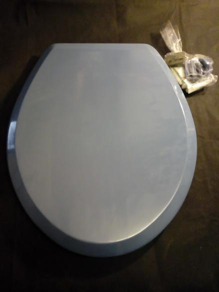 alpine blue toilet seat plastic uk