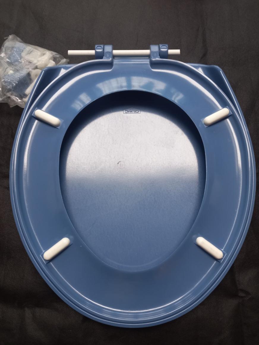 celmac ritz toilet seat alpine blue