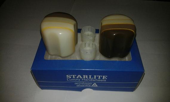 armitage shanks starlite veined brown handwheels