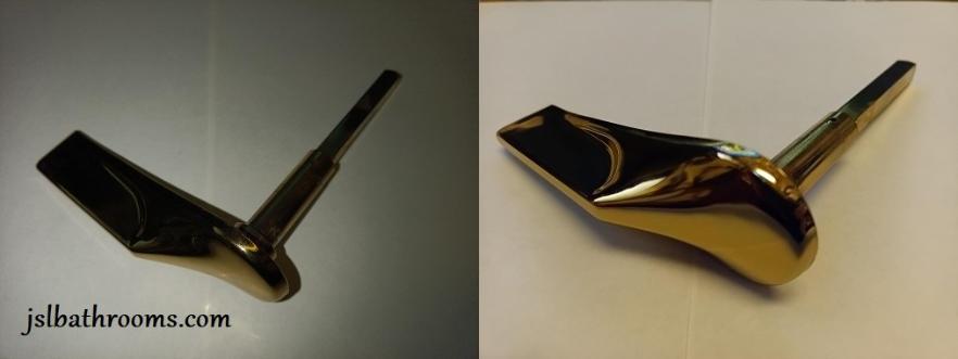 armitage shanks lustron gold cistern lever