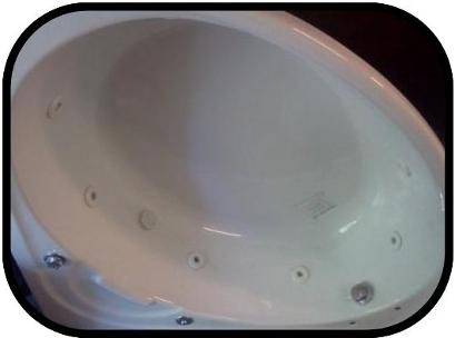 athena 1300mm corner bath whirlpool system large