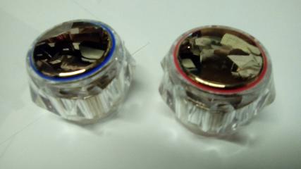 attersall contract gold plastic tap heads