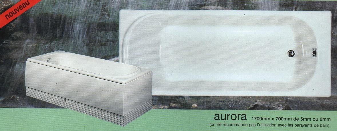 aquarius aurora bath standard size