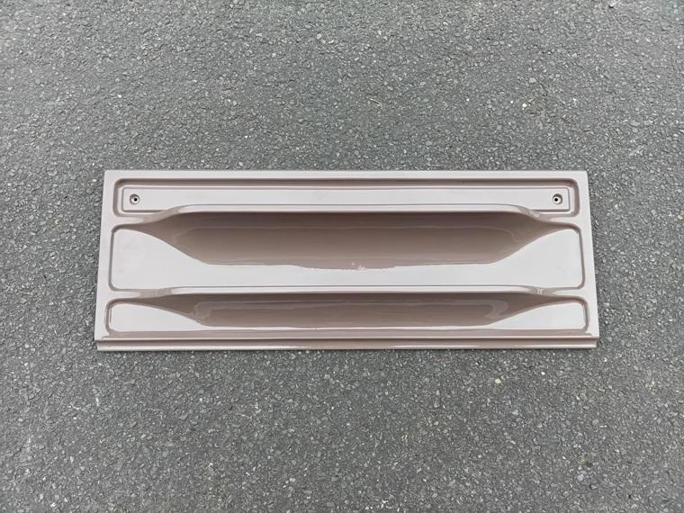 bali brown plastic bath shelf end bar