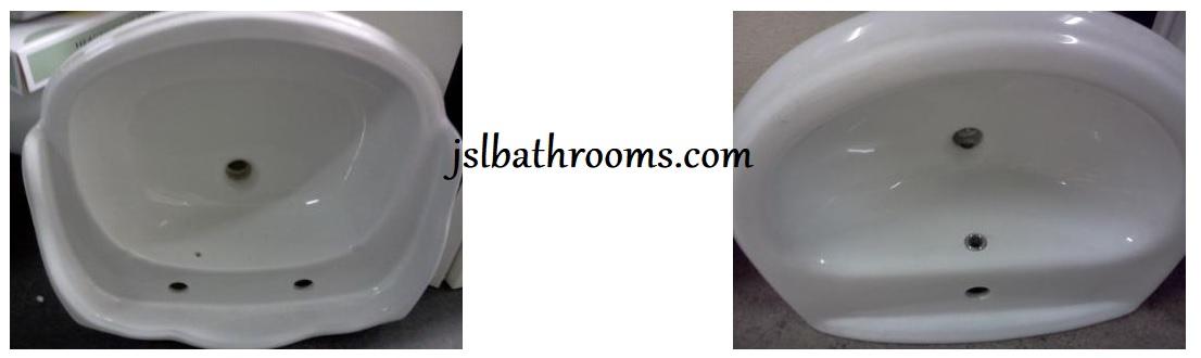 karat queen anne and modern one hole basin