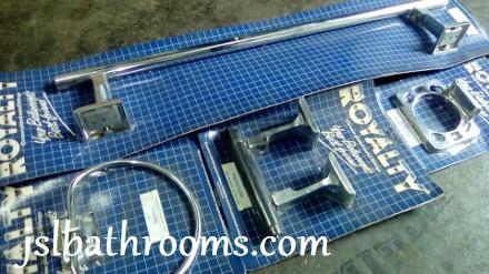 bathroom accessories royalty stainless chrome