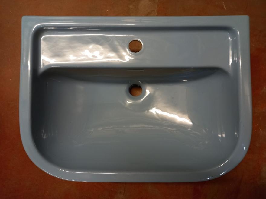 large bathroom sink bermuda blue