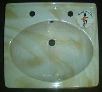 beige marble royal doulton pallas vanity top