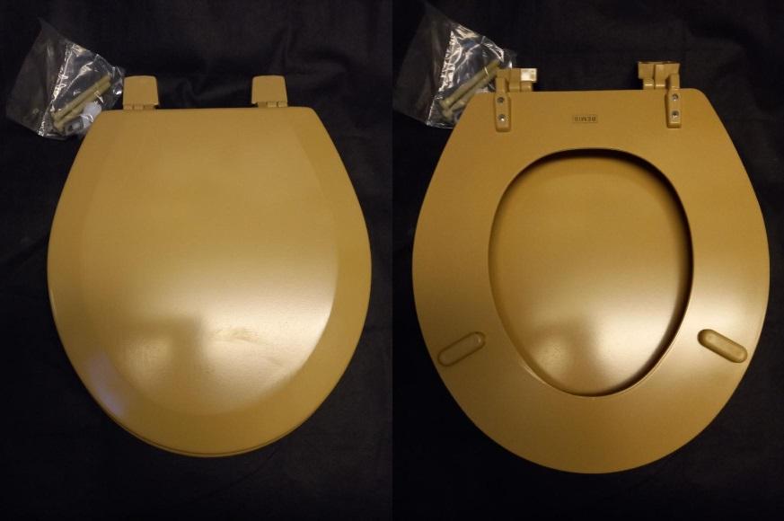 bemis sandalwood colour toilet seat