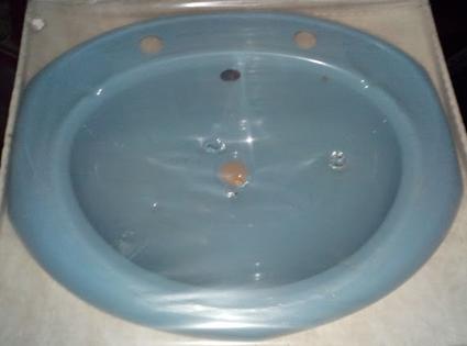 bermuda blue bathroom vanity bowl