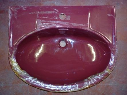 monobloc basin bathroom burgundy uk