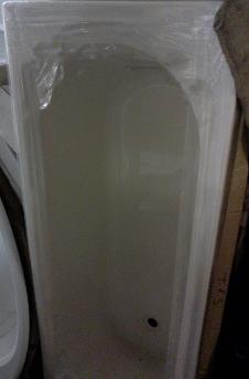 acrylic soft cream colour bath 1700
