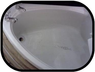 1500 by 1000mm corner bath offset no seat
