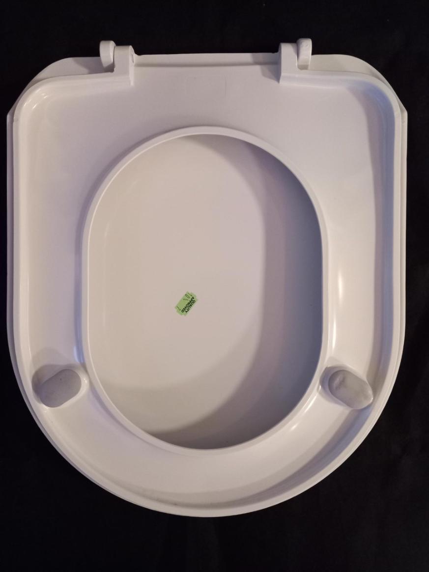carmina white plastic toilet seat uk