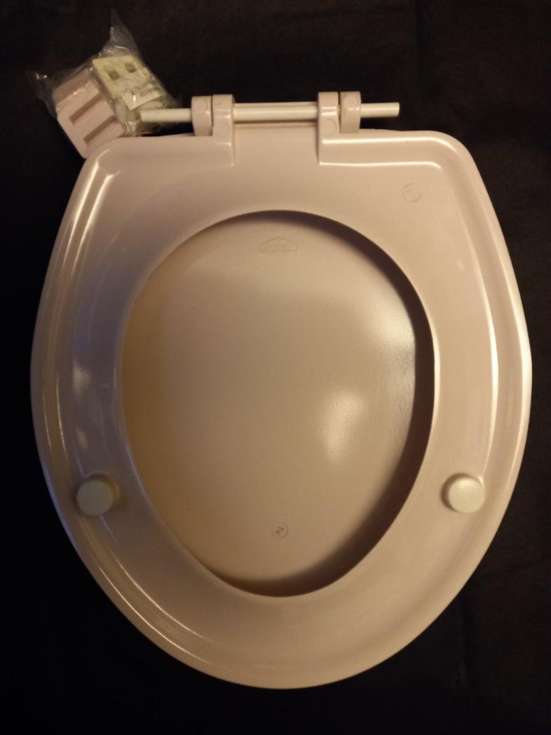 whisper pink misty toilet seat celmac