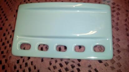 imperial classic square ceramic toothbrush holder
