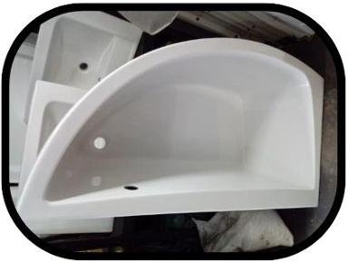 cersanit nano offset small corner bath
