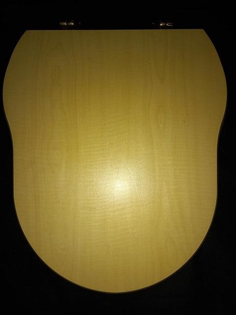 charleville wood maple toilet seat shape