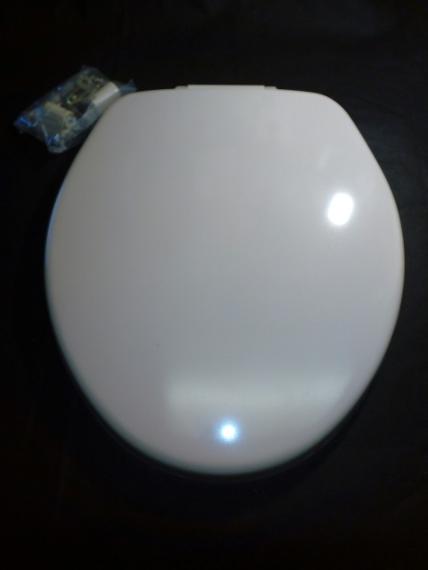 spring luxury plastic toilet seat champagne
