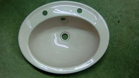 chiffon pink Aquarius vanity bowl basin