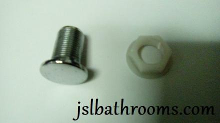 chrome stopper 15mm 20mm cistern plug